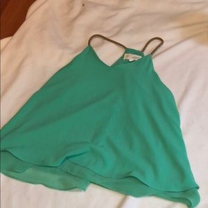Green Summer Blouse